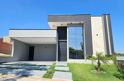 Casa de condomínio para venda em condomínio jardim laguna de 190.00m² com 3 quartos, 3 suites e 4 garagens