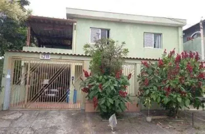 Sobrado para venda em jardim popular de 165.00m² com 3 quartos e 3 garagens