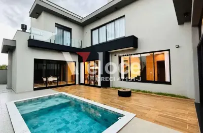 Casa para venda em Condomínio Residencial Mont Blanc de 464.00m² com 4 Quartos, 4 Suites e 4 Garagens