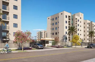 Apartamento para venda em cidade industrial de 47.00m² com 2 quartos e 1 garagem