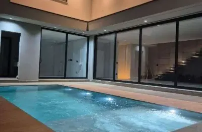 Casa de condomínio para venda em residencial jatibela de 559.00m² com 4 quartos, 4 suites e 6 garagens