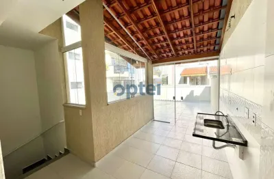 Cobertura para venda em campestre de 90.00m² com 2 quartos, 1 suite e 1 garagem