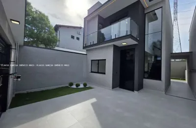 Sobrado para venda em Mogi Moderno de 130.00m² com 3 Quartos, 1 Suite e 3 Garagens