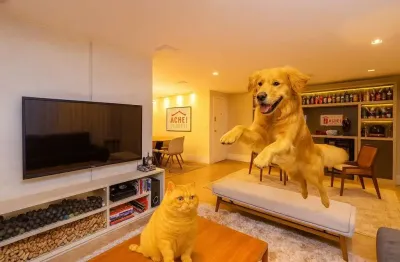 Apartamento para venda em morumbi de 141.00m² com 3 quartos, 3 suites e 2 garagens