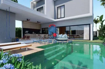 Casa de Condomínio para venda em Sítios De Recreio Gramado de 352.77m² com 4 Quartos, 4 Suites e 4 Garagens