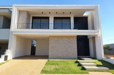 Sobrado para venda em Santorini Residencial Club de 262.00m² com 5 Quartos, 5 Suites e 4 Garagens