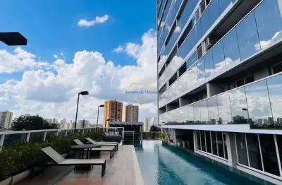 Apartamento para venda em Jardim Nova Yorque de 33.00m² com 1 Quarto, 1 Suite e 1 Garagem