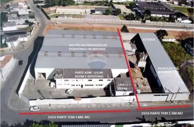 Galpão / Depósito / Armazém para venda em Vila Brás Cubas de 2500.00m² com 10 Garagens