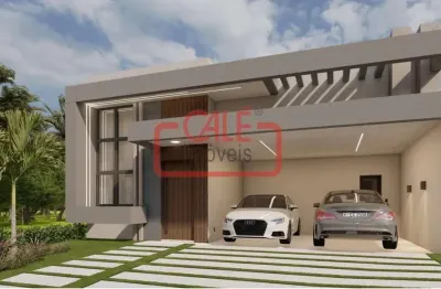 Casa de Condomínio para venda em Caldeira de 195.00m² com 3 Quartos, 3 Suites e 4 Garagens