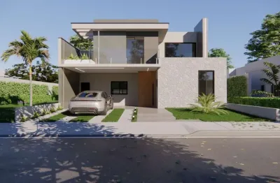 Sobrado para venda em Condomínio Villa Sapezal de 303.00m² com 4 Quartos, 3 Suites e 4 Garagens