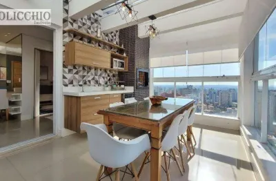 Cobertura para venda em Vila Gilda de 135.00m² com 3 Quartos, 3 Suites e 3 Garagens