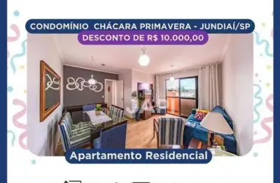 Apartamento para venda em Parque Residencial Eloy Chaves de 75.00m² com 3 Quartos e 2 Garagens