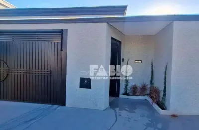 Casa para venda em Residencial Nato Vetorasso de 105.00m² com 2 Quartos, 1 Suite e 2 Garagens