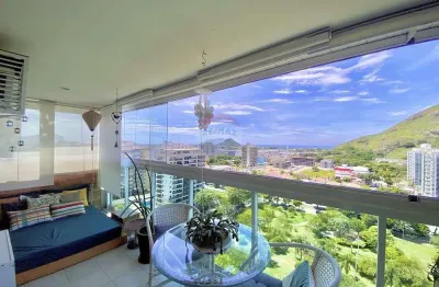 Apartamento para venda em Recreio Dos Bandeirantes de 91.00m² com 3 Quartos, 1 Suite e 2 Garagens