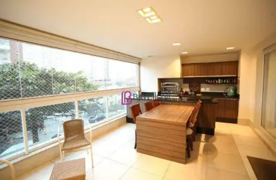 Apartamento para venda em Vila Romana de 152.00m² com 3 Quartos, 3 Suites e 3 Garagens