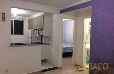 Apartamento para venda em Distrito Industrial Miguel Abdelnur de 44.00m² com 2 Quartos e 1 Garagem