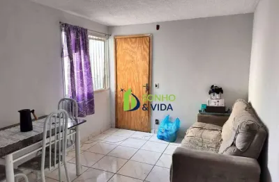 Apartamento para venda em Jardim Bassoli de 44.00m² com 2 Quartos e 1 Garagem