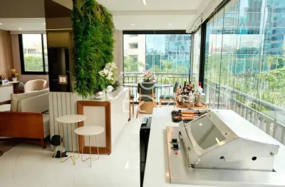 Apartamento para venda em Cidade Monções de 85.00m² com 1 Quarto, 1 Suite e 1 Garagem