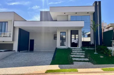 Casa de Condomínio para venda em Residencial Mont' Alcino de 187.00m² com 3 Quartos, 3 Suites e 4 Garagens