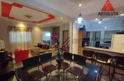 Casa para venda em Jardim Monte Das Oliveiras de 250.00m² com 6 Quartos, 2 Suites e 4 Garagens