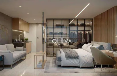 Apartamento para venda em Pinheiros de 27.00m² com 1 Quarto e 1 Garagem