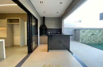 Casa de Condomínio para venda em Jardim Residencial Dona Lucilla de 190.00m² com 3 Quartos, 3 Suites e 4 Garagens