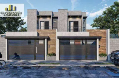 Sobrado para venda em Vila Brasileira de 77.00m² com 2 Quartos, 2 Suites e 2 Garagens