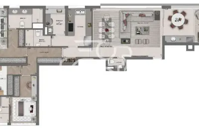 Apartamento para venda em Vila Nova Conceição de 140.00m² com 3 Quartos, 3 Suites e 2 Garagens