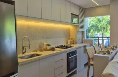 Apartamento para venda em Condomínio Flora Brasilis de 91.00m² com 2 Quartos, 1 Suite e 2 Garagens