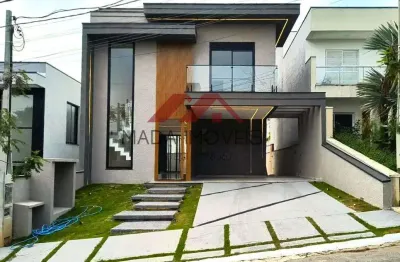 Casa de Condomínio para venda em Mogi Moderno de 192.00m² com 3 Quartos, 3 Suites e 4 Garagens