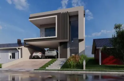 Sobrado para venda em Loteamento Reserva Ermida de 242.00m² com 4 Quartos, 3 Suites e 4 Garagens