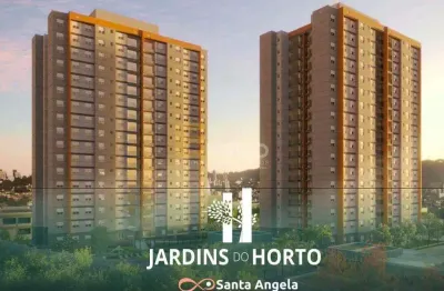 Apartamento para venda em Jardins do Horto de 95.32m² com 3 Quartos, 1 Suite e 2 Garagens
