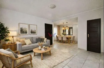 Sobrado para venda em Fanny de 108.00m² com 2 Quartos, 1 Suite e 2 Garagens