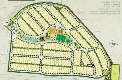 Terreno para venda em Condomínio Parque Residencial Damha Lll de 1400.00m²