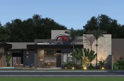 Casa de Condomínio para venda em Estância Hípica de 185.00m² com 3 Quartos, 3 Suites e 2 Garagens