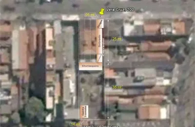 Terreno comercial à venda na Rua Vera Cruz, 1786680, Vila Pires, Santo André