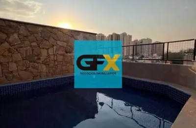 Cobertura para venda em Condomínio Itamaraty de 178.00m² com 3 Quartos, 1 Suite e 4 Garagens