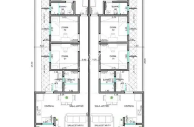 Casa para venda em Jardim Continental Ii de 125.00m² com 3 Quartos, 1 Suite e 1 Garagem