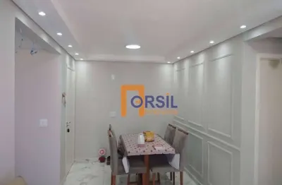 Apartamento para venda em Vila Mogilar de 47.00m² com 2 Quartos e 1 Garagem