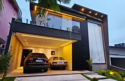 Casa para venda em Mogi Moderno de 269.00m² com 3 Quartos, 3 Suites e 4 Garagens