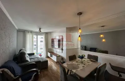 Apartamento para venda em Jardim Melo de 68.00m² com 3 Quartos, 1 Suite e 2 Garagens