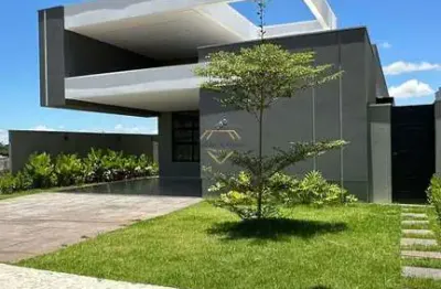 Casa de Condomínio para venda em Loteamento Alphaville Araçatuba de 198.00m² com 3 Quartos, 3 Suites e 4 Garagens