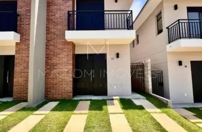 Casa de Condomínio para venda em Jardim Carolina de 125.00m² com 3 Quartos, 1 Suite e 2 Garagens