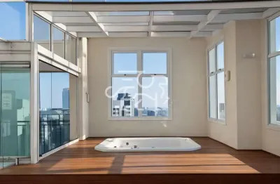 Cobertura para venda em Pinheiros de 123.00m² com 2 Quartos, 1 Suite e 3 Garagens