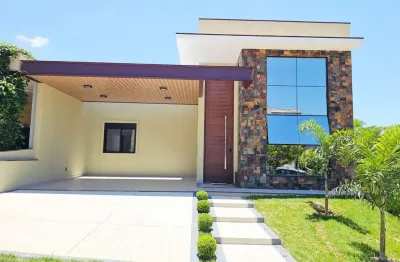 Casa de Condomínio para venda em Condomínio Park Gran Reserve de 157.00m² com 3 Quartos, 3 Suites e 4 Garagens