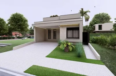 Casa de Condomínio para venda em Residencial Club Portinari de 168.00m² com 3 Quartos, 3 Suites e 4 Garagens