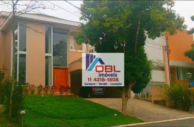 Casa de Condomínio para venda em Aldeia Da Serra de 378.00m² com 3 Quartos, 3 Suites e 4 Garagens