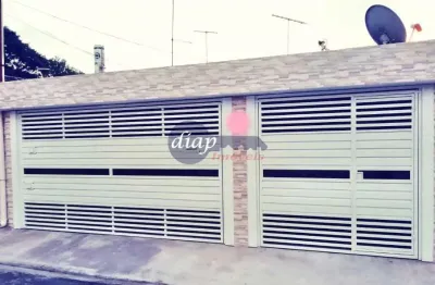 Excelente casa térrea em chácara sergipe, com 3 dormitórios, sala dois ambientes, 2 banheiros no total, 3 vagas de garagem com portão automático, quin
