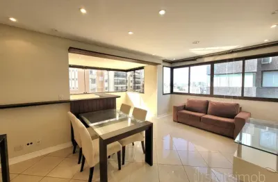 Apto semi mobiliado 2 dorm. 1 suíte 2 vagas na bela vista
