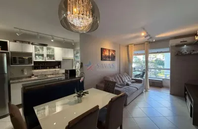 Capricho de apto 2 dormitórios - semi mobliado - área de lazer